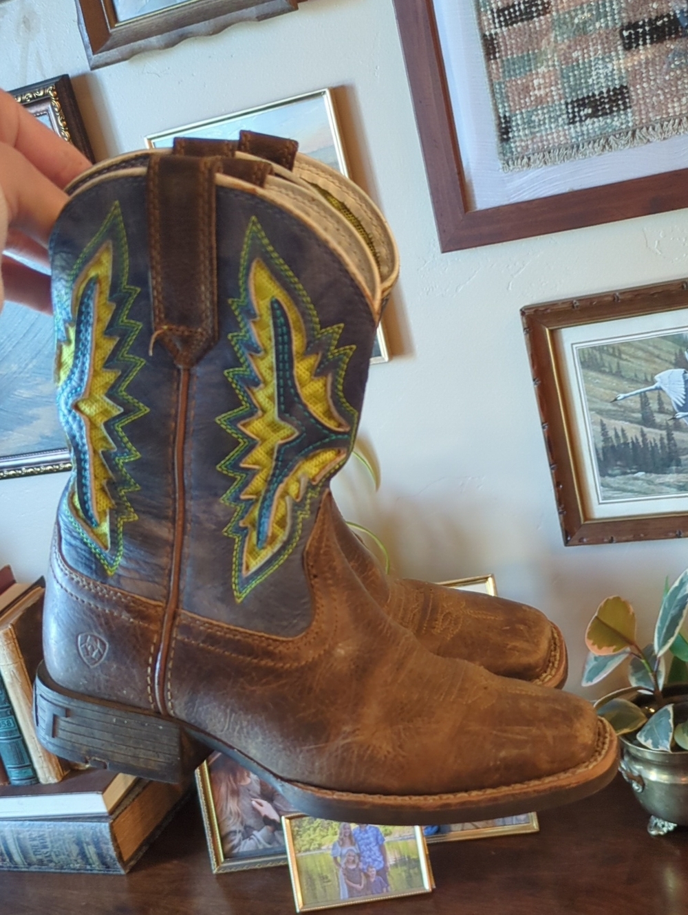 Kids Ariat Cowboy Boots